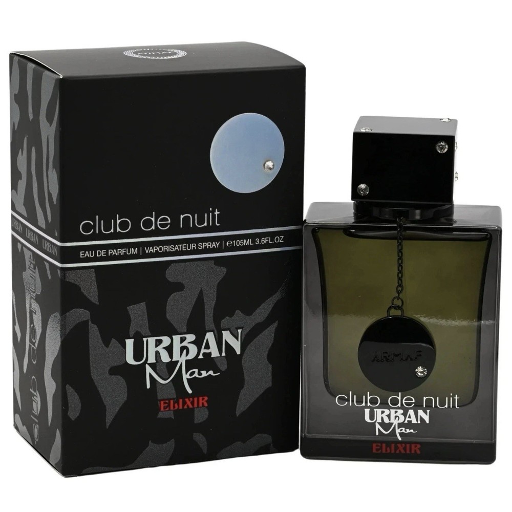 Armaf Club De Nuit Urban Man Elixir Eau de Parfum 3.6 oz / 105 ml,New In Box