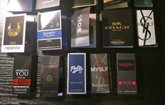 20 Pc Men’s Fragrance Sampler Set High End As Shown No Duplicates Free Ship