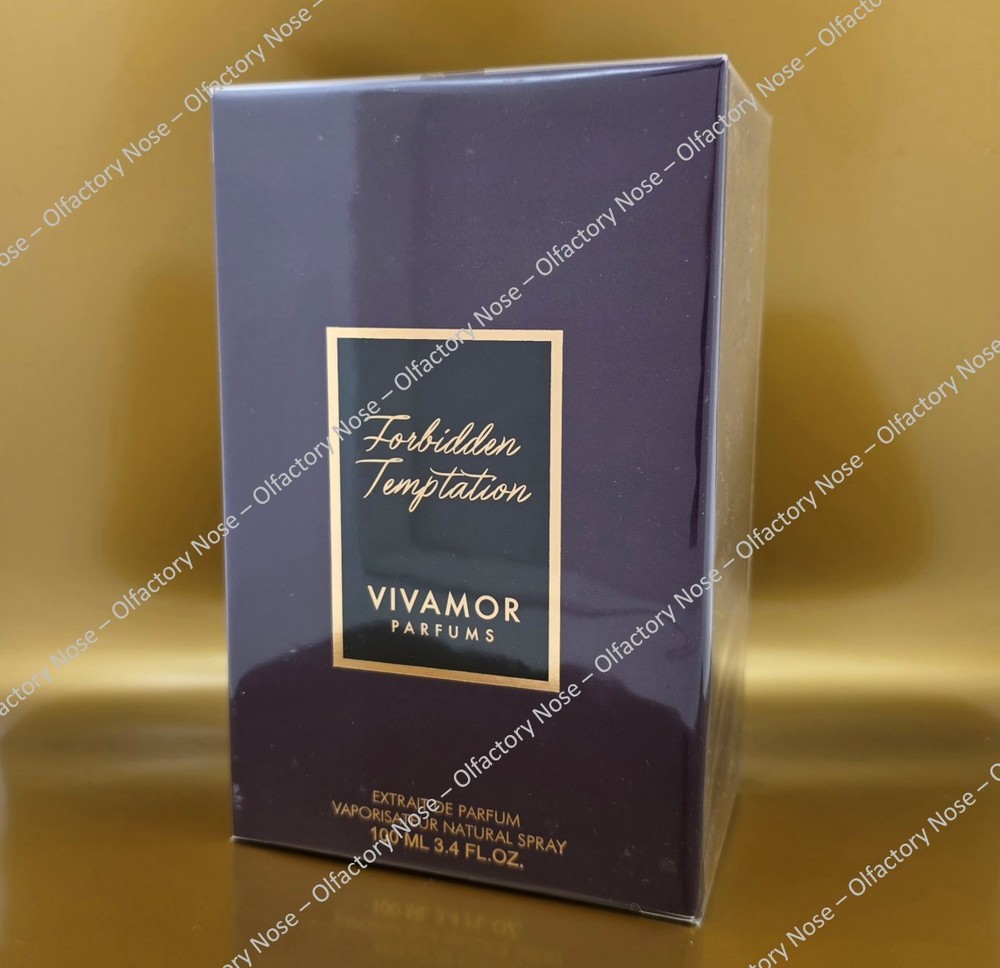 Vivamor Parfums – FORBIDDEN TEMPTATION – 100mL 3.4oz – New in Box!