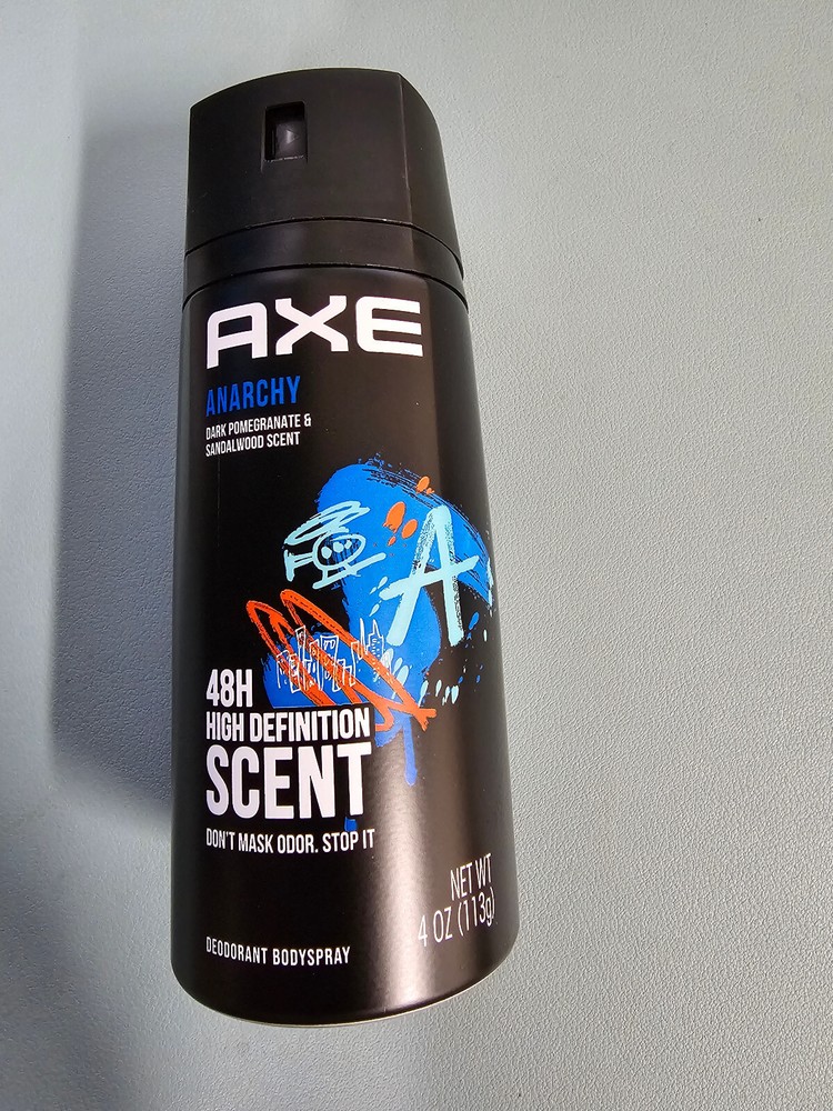 3 PACK Axe ANARCHY Body Spray For Men 48 HR Protection Deodorant 4 oz