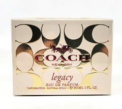 Coach New York LEGACY Eau de Parfum EDP Perfume 1 oz 30ml Sealed Discontinued