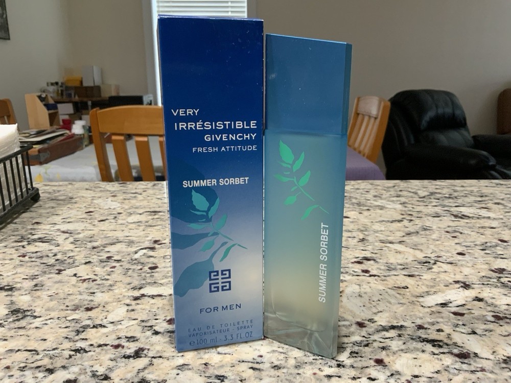 Very Irresistible Fresh Attitude Summer Sorbet by Givenchy 3.3 Fl oz EDT for Men
