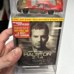 Vintage Halston Z-14 Cologne 2.5 Oz Jeff Gordon With Die Cast Stock Car New Rare