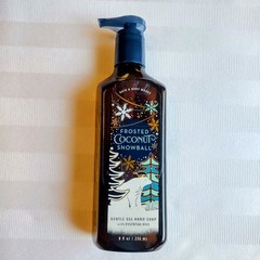Bath&BodyWorks FROSTED COCONUT SNOWBALL GentleGel Hand Soap 8 fl.oz.FreeShipping