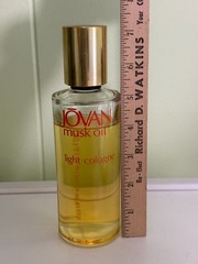 Vintage Jovan Musk Oil Light Cologne (8oz / 237mL) 1977