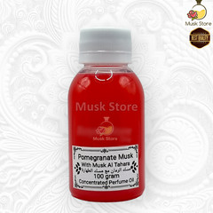 1x Pomegranate Musk Tahara 100g Arabian Thick Perfume Oil Saudi مسك طهارة رمان