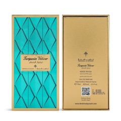 Turquoise Vetiver by Ibraheem Al Qurashi 75ml Spray – Free Express Shipping