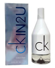 CK IN2U HIM for Men 3.3 oz Eau de Toilette Spray NEW IN BOX 100% AUTHENTIC