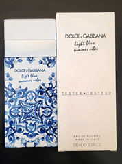 Dolce&Gabbana Light Blue Summer Vibes EDT Spray 3.3 fl oz Tester