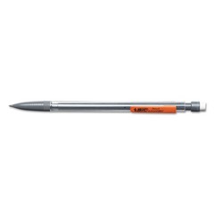 BIC(R) Mechanical Pencils, 0.5 mm, Pack Of 12 Count (Pack of 1), Black, Clear