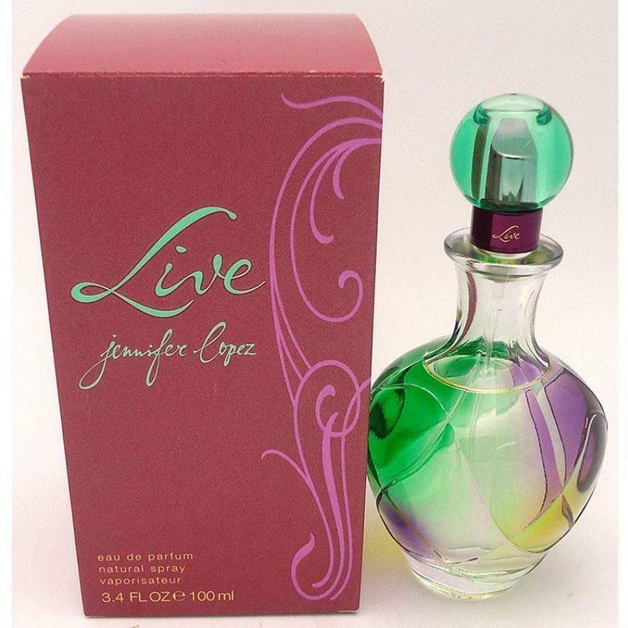Live by J.Lo Jennifer Lopez EDP Perfume for Women 3.3 / 3.4 oz New In Box