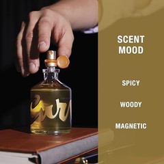 for Men Cologne Spray, Gift for Him, Spicy Woody 4.2 Fl Oz (Pack of 1) Curve