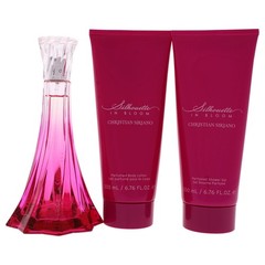 Silhouette In Bloom by Christian Siriano for Women – 3 Pc Gift Set 3.4oz EDP …