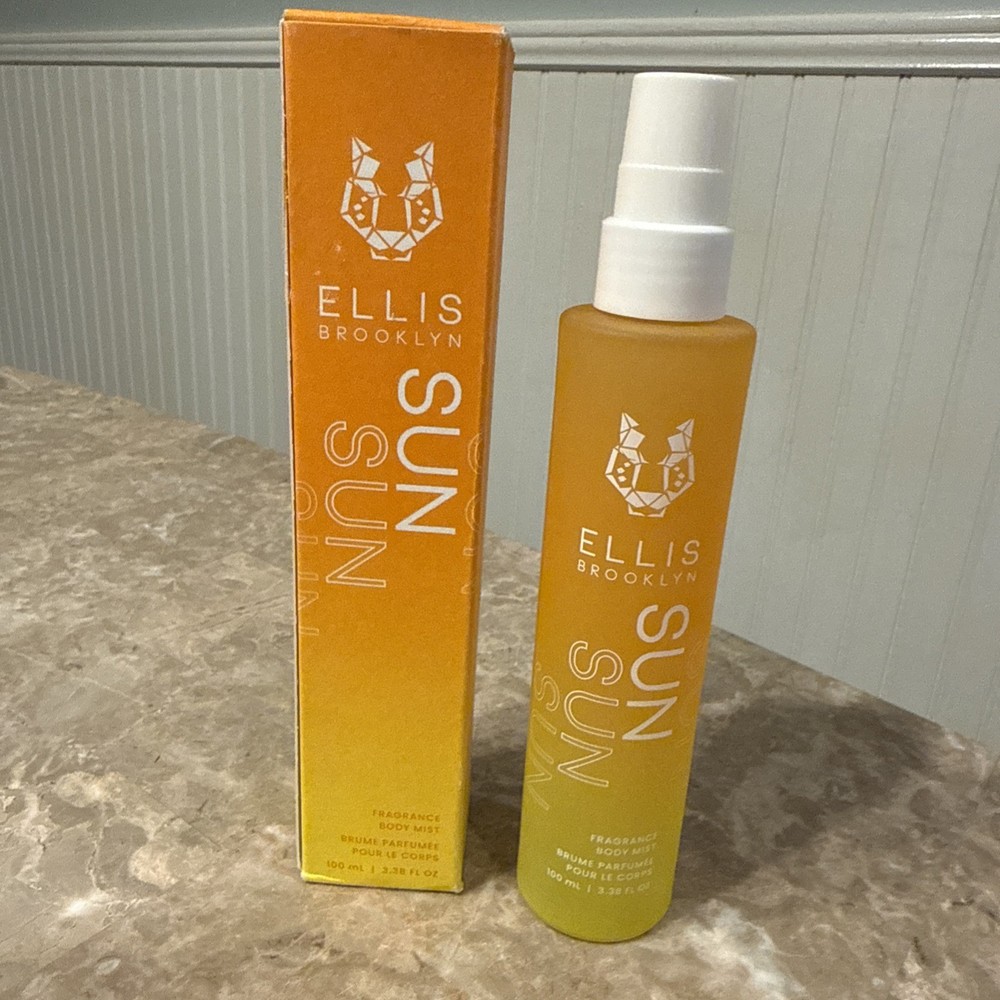 Ellis Brooklyn SUN Fragrance Perfumed BODY MIST Large Size 3.38 oz 100 ml NEW