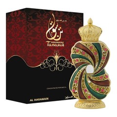 Haramain Tanasuk, 12ml, Concentrated Perfume Oil Luxury Oud Musk Vanilla Attar