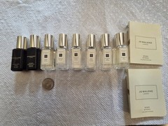 (8) Jo Malone 9ml Cologne travel bottles & (2) 1.5ml Samples!!