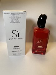 Armani Si Passione Intense by Giorgio Armani Eau De Parfum 3.4 oz (See images)