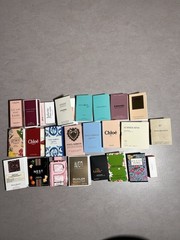 Fragrance Travel Lot. Mini Sample Travel Sizes. NIB. New Scents Prestige Brands