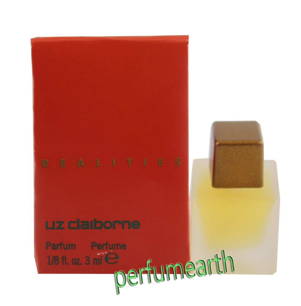 REALITIES 0.1 OZ PARFUM SPLASH MINI FOR WOMEN BY LIZ CLAIBORNE NEW IN A BOX