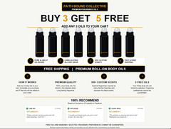 8 BODY OILS FOR THE PRICE OF 3 – Long-Lasting Roll-On 10 mL – FREE SHIPPING