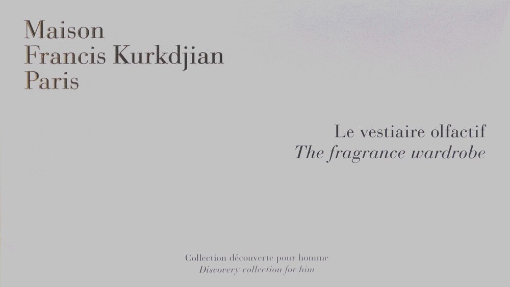 MAISON FRANCIS KURKDJIAN 8 PCS COLLECTION SET FOR HIM EDP SPRAY 0.37 Oz x EACH