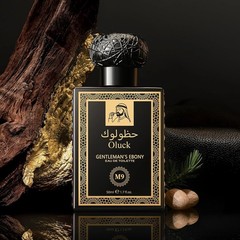 Oluck Gentleman’s Ebony M9 Men’s Cologne 50ml Eau de Toilette – Warm Spicy Woody