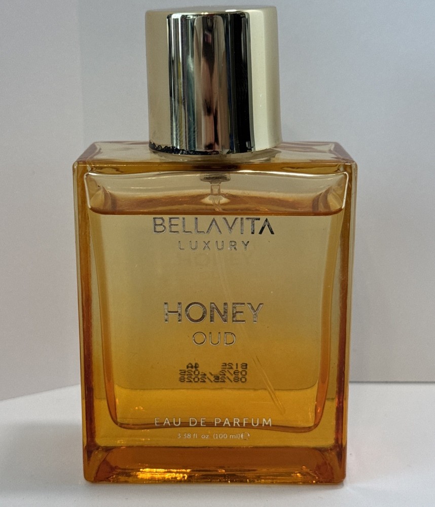 Bella Vita Honey Oud EDP Unisex Perfume Long Lasting Fragrance 100ml 3.4oz