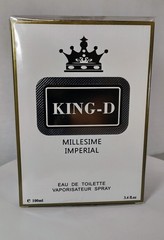 King-D Millesime Imperial Cologne 3.4oz EDT Spray New Sealed Crisp Marine Citrus