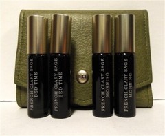 Lisa Hoffman Variations French Clay Sage Perfume Oil 4 Piece Gift Set
