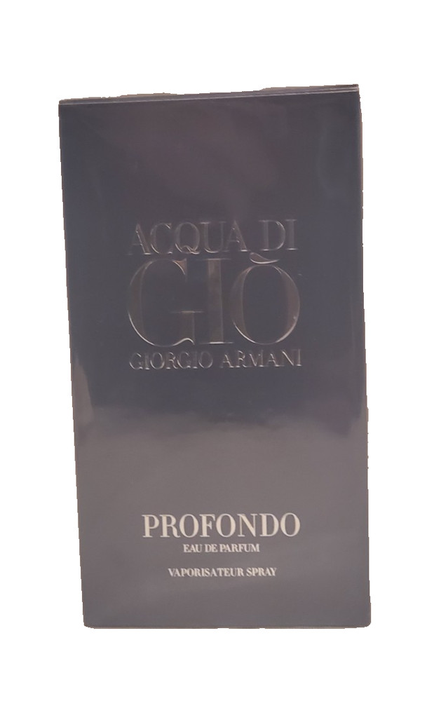 Acqua Di Gio PROFONDO by Giorgio Armani 2.5 oz Eau De Parfum Spray for Men