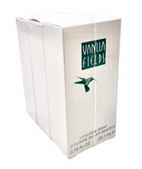 3 PACK – Vanilla Fields by Coty for Women 0.75 oz Cologne Spray NIB AUTHENTIC
