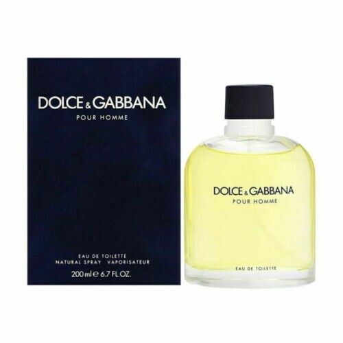 Dolce & Gabbana Pour Homme by D&G 6.7 oz EDT Cologne for Men New, SEALED