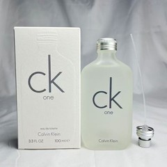 CK One by Calvin Klein Eau De Toilette Spray 3.4oz/100ml Unisex New Sealed