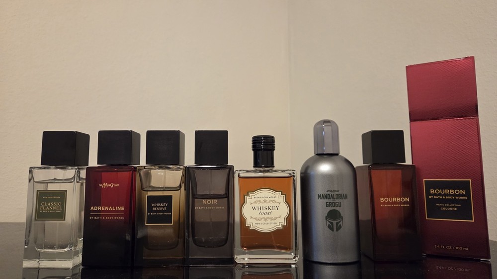 Bath and Body Works – Men’s Cologne / Fragrance Lot of 7