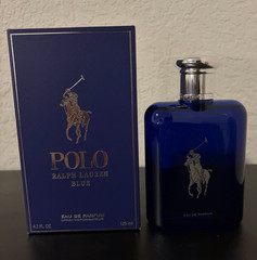 Ralph Lauren Polo Blue Eau de Parfum Spray, Regular Size 4.2 fl oz