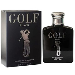 Golf Club & Black Spray Perfume Set for Men, 100 ml / 3.4 fl oz Each | Long-Last
