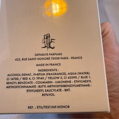 Saint Honore Les Infinis Paris EDP Unisex Spray 3.4oz New Sealed Tester Box $260