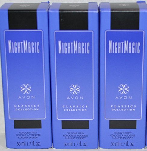 Night Magic Cologne Spray, 1.7 fl oz, Pack of 3
