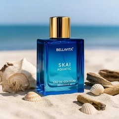 Bella Vita Skai Aquatic EDP 100ml Unisex Bergamot Lavender Patchouli Perfume FS