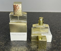 2X Estée Lauder Private Collection Tuberose Gardenia Perfume Spray 0.14 Oz-BNIB