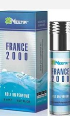 Meena France 2000 Roll On Perfume (8 ML) Long Lasting Fragrances Attar