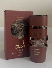 Lattafa Asad Bourbon Eau De Parfum Spray 3.4 oz (100ml) Unisex New in Box Sealed