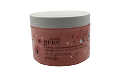 Philosophy Salt Body Scrub 12 oz 25th anniversary design (Amazing Grace)