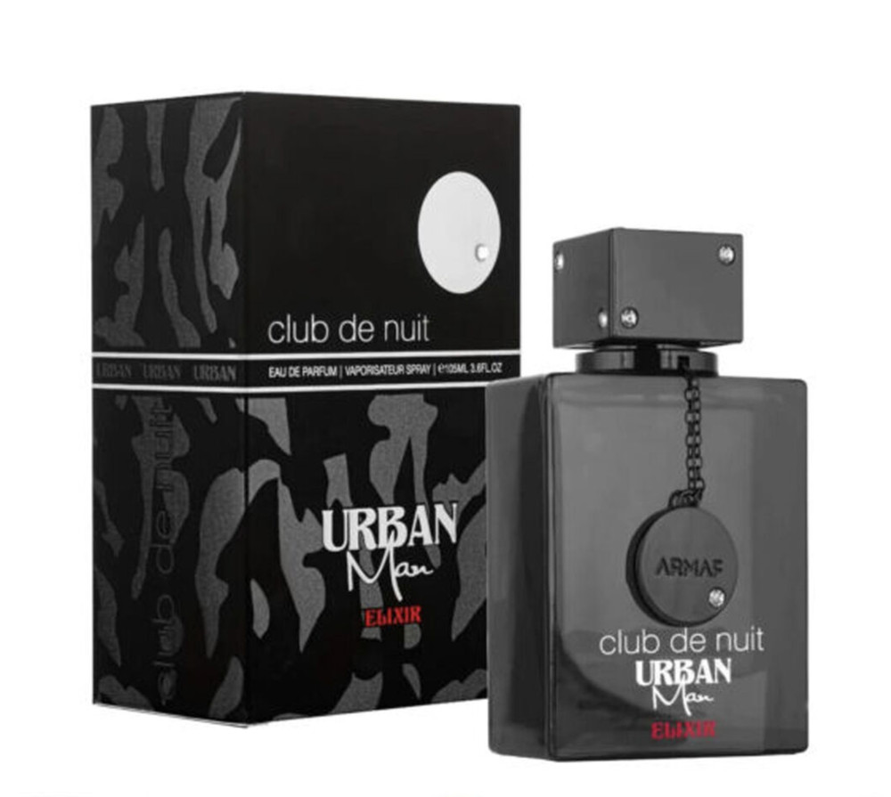 Club de Nuit Urban Man Elixir by Armaf EDP Spray for Men 3.6oz New Sealed Box