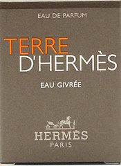 HERMES TERRE D’HERMES EAU GIVREE EAU DE PARFUM MINI SPLASH MEN 0.17 Oz/ 5 ml NEW