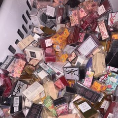 Assorted Perfume Sample Size Spray Lot Less Than 0.1 fl oz Various Brands 12