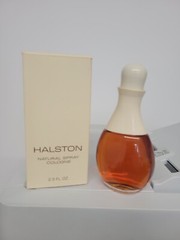 Vintage Halston Natural Cologne Spray 2.5 Oz Box Slightly damaged