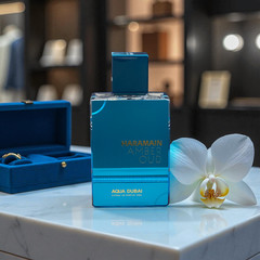 Al Haramain Amber Oud Aqua Dubai Men EDP 2oz