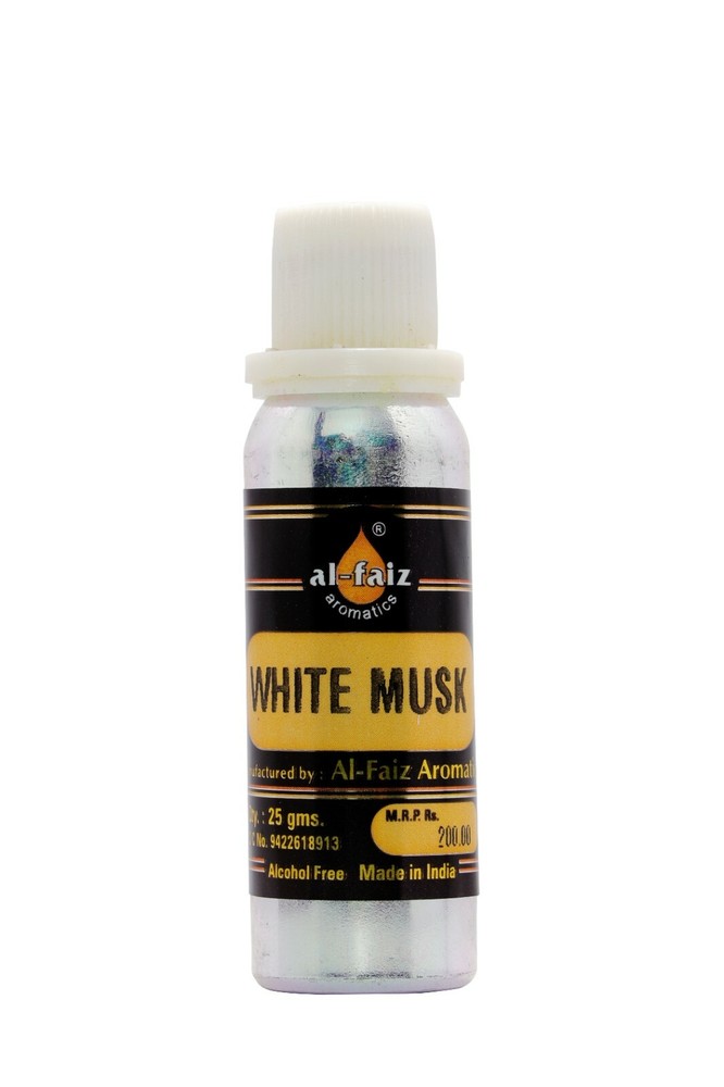 White musk-25ml Top Quality Unisex Musk Smell Regular Use Attar