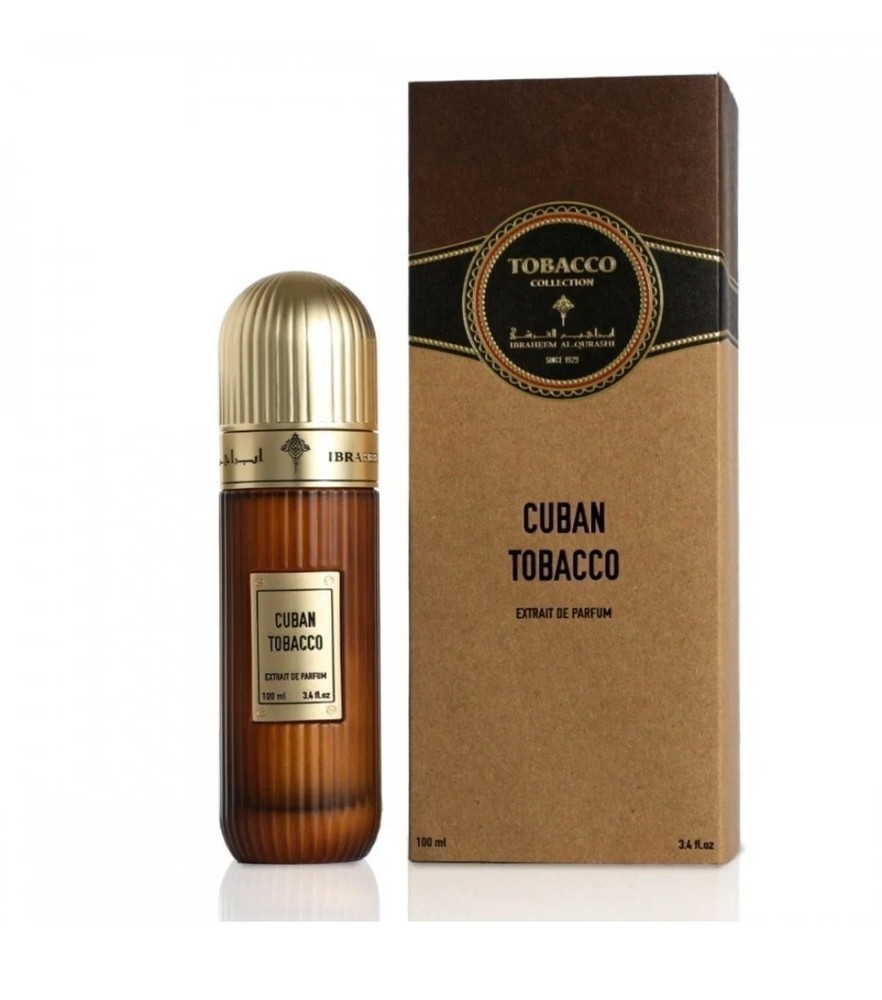 Cuban Tobacco by Ibraheem Al Qurashi 100ml Spray – Free Shipping